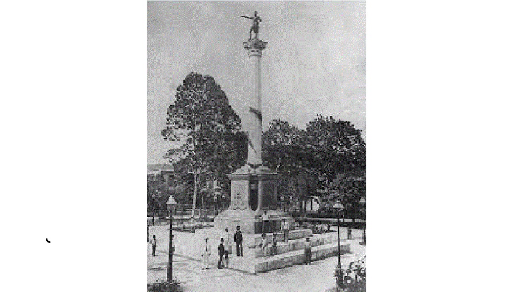1845: Valencia le dedica su plaza al Libertador Simón Bolívar
