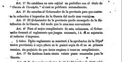 La Gaceta de Carabobo, primera publicación oficial de la provincia